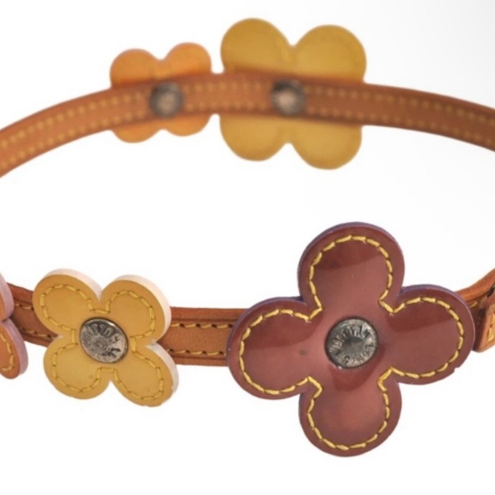 Louis Vuitton Vachetta & Vernis Choker Necklace or Double Bracelet